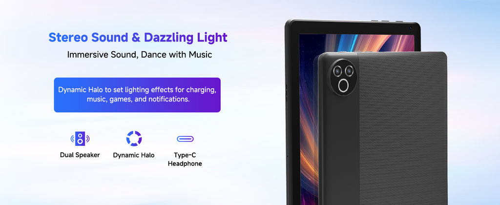 Android 10 Inch 1.8 GH  20GB RAM 64GB ROM 1TB WiFi 6 Bluetooth 5.4 Dual Camera