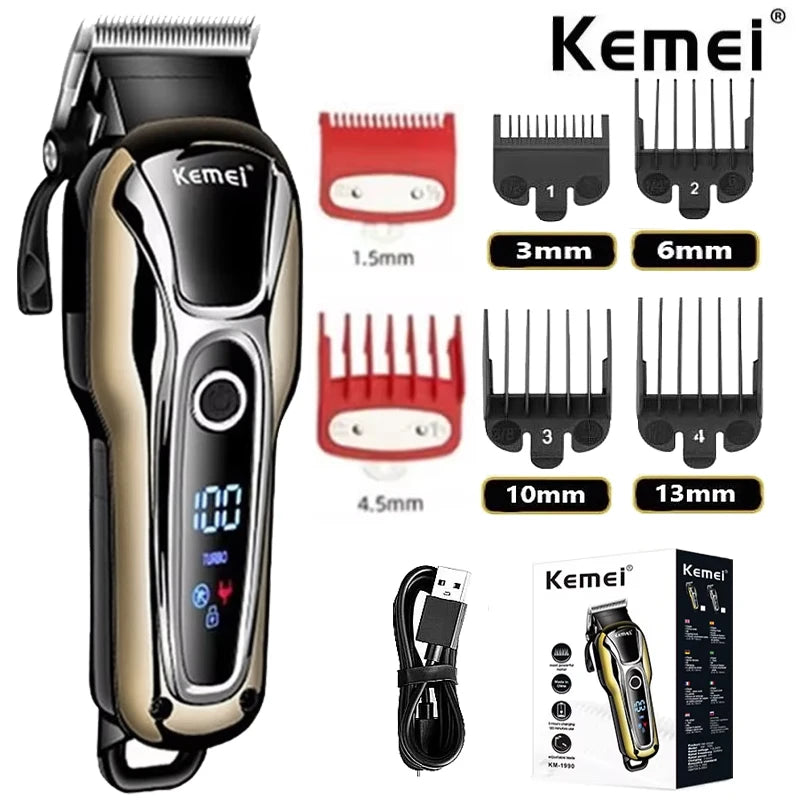 Kemei professional electric hair clipper