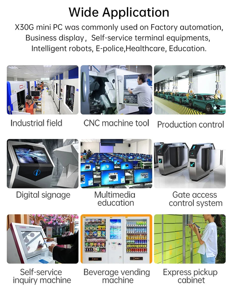 Linux Industrial Computer Intel Celeron