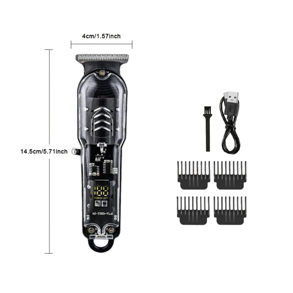 USB Rechargeable Professional Body Electric Hair Clipper