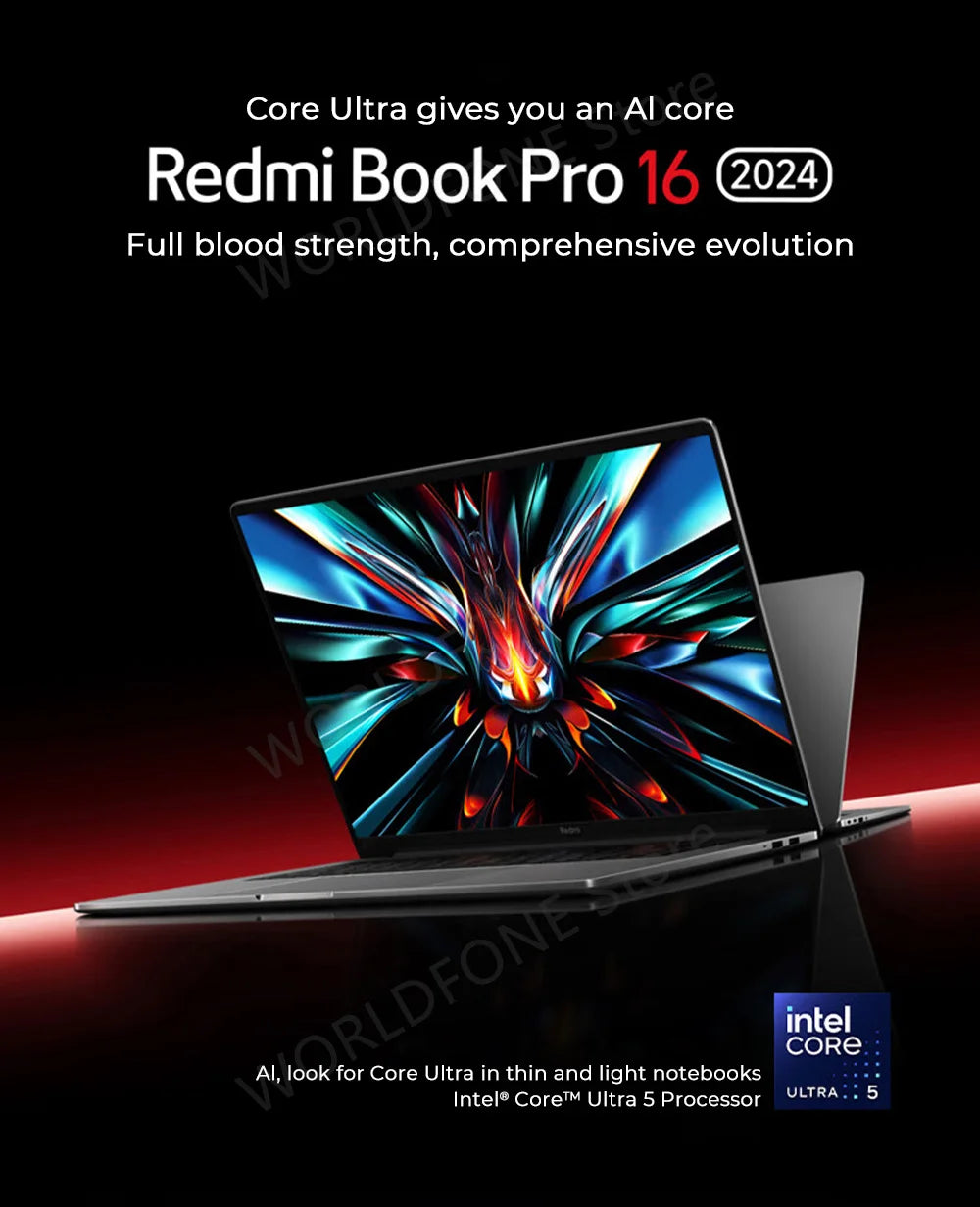 XIAOMI Redmi Pro 16 2024 Laptop Intel Ultra5