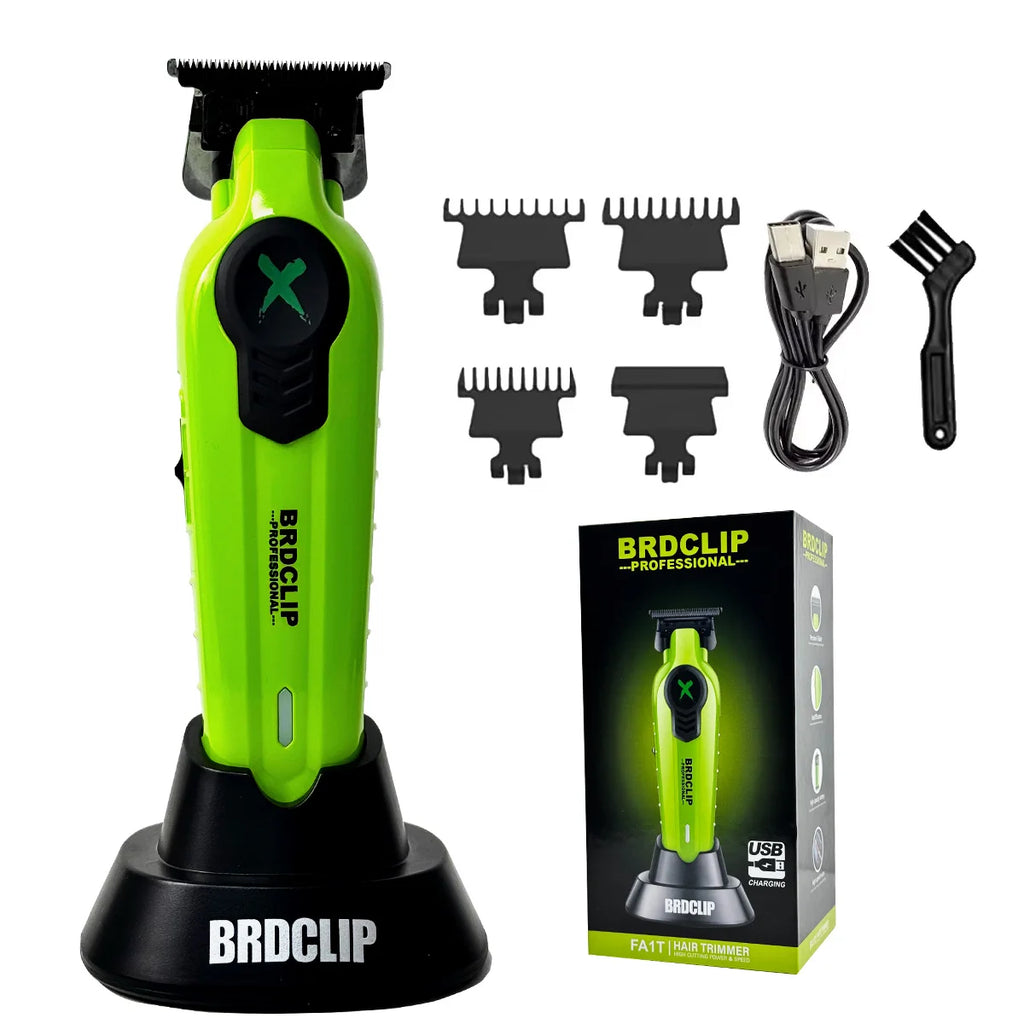 Professional Hair Trimmer Barber Electric Clipper with Charger Stand