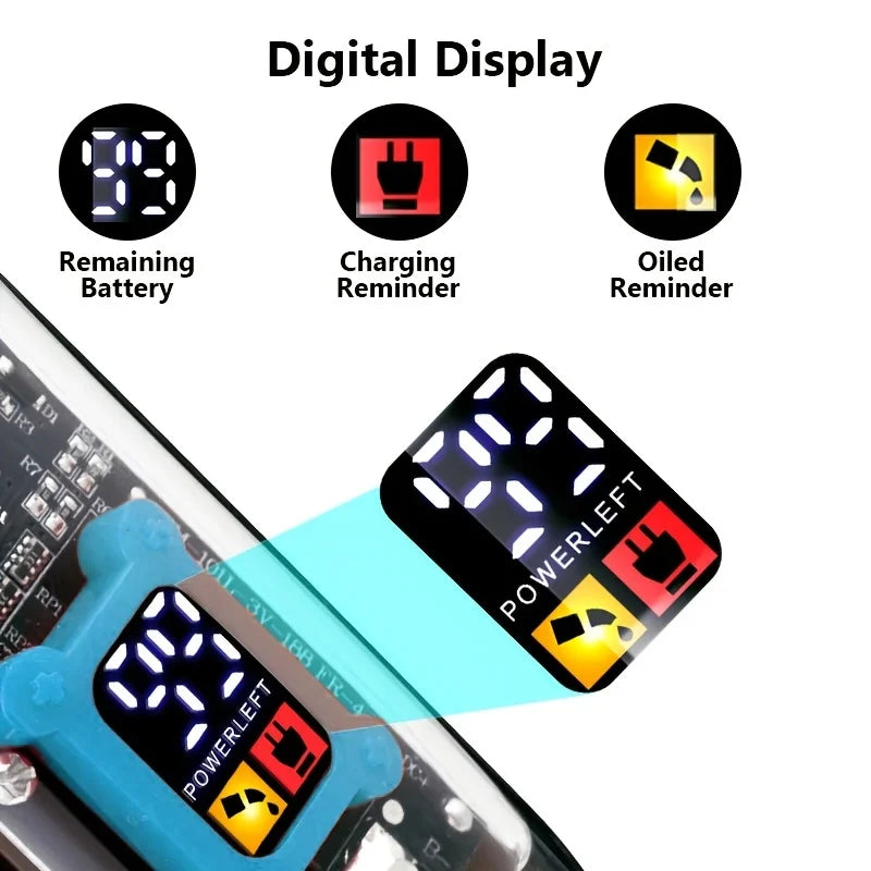 USB Rechargeable Professional Body Electric Hair Clipper