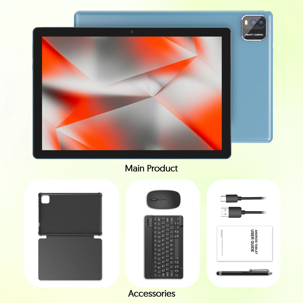 BAKEN 10-inch Android 15 tablet