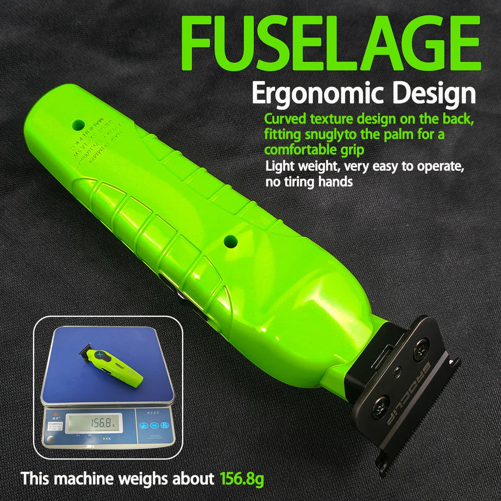 Professional Hair Trimmer Barber Electric Clipper with Charger Stand