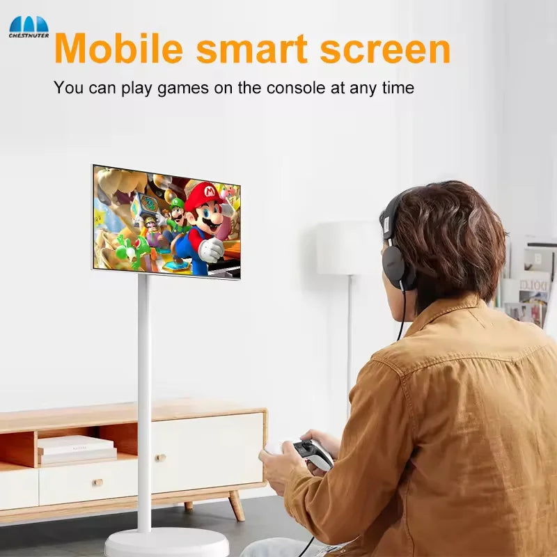 21.5 Inch Battery-power Touch Screen Gaming Smart TV