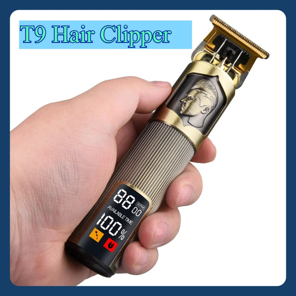 USB Charging Vintage Hair Clipper Machine