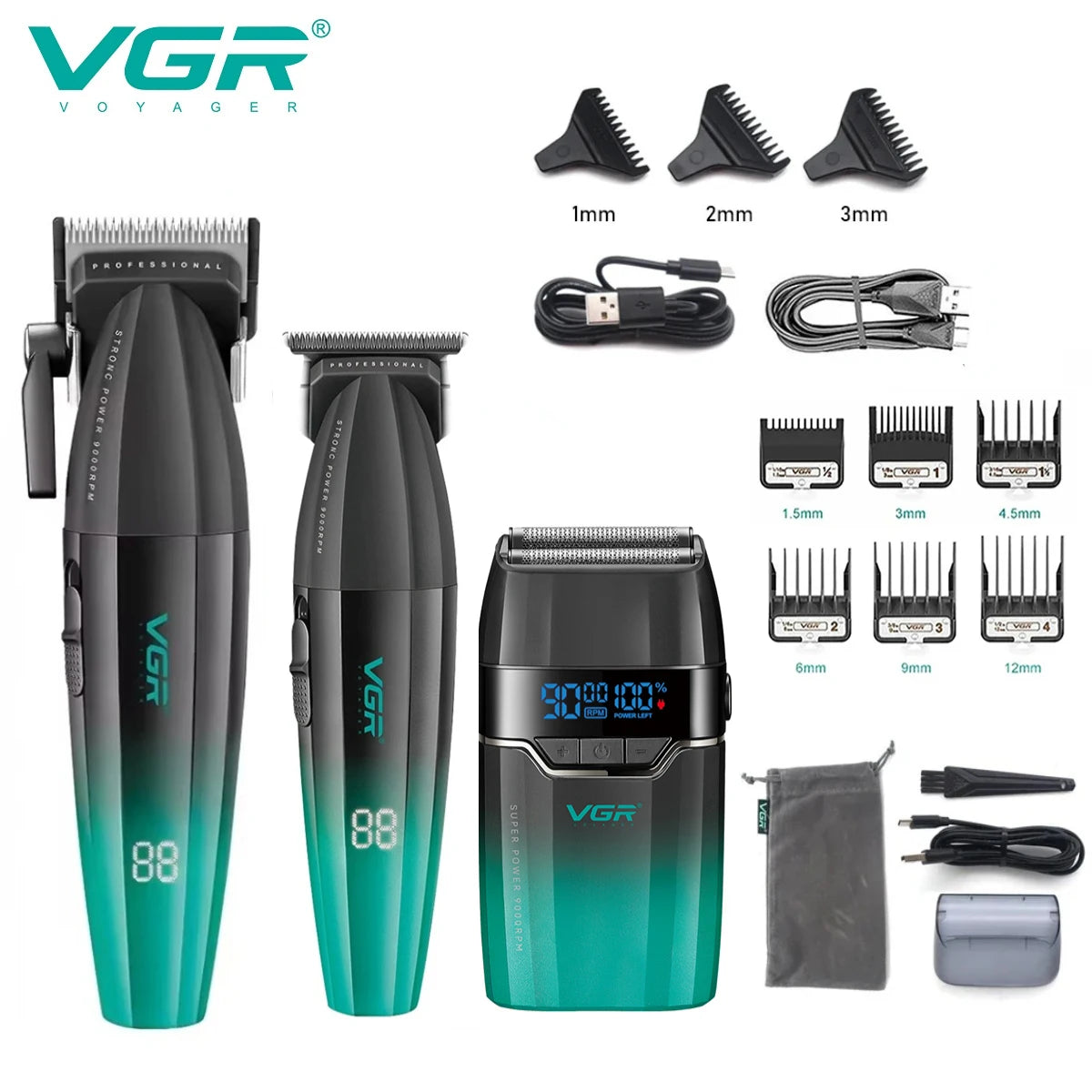 Professional Hair Clipper Hair Beard Trimmer
