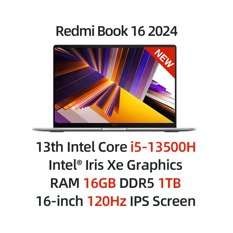 Xiaomi 16" Inch  Ultrabook Notebook Computer PC