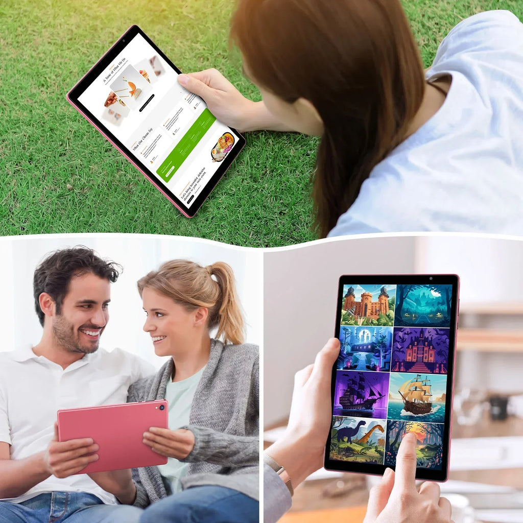Android 14  10-inch Tablet, Quad-core Processor