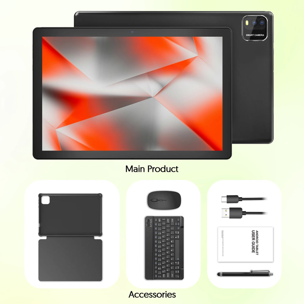 BAKEN 10-inch Android 15 tablet