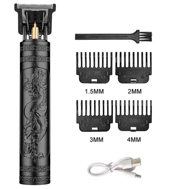 Professional Rechargeable Mens Hair Cutting Machine Beard Trimmer