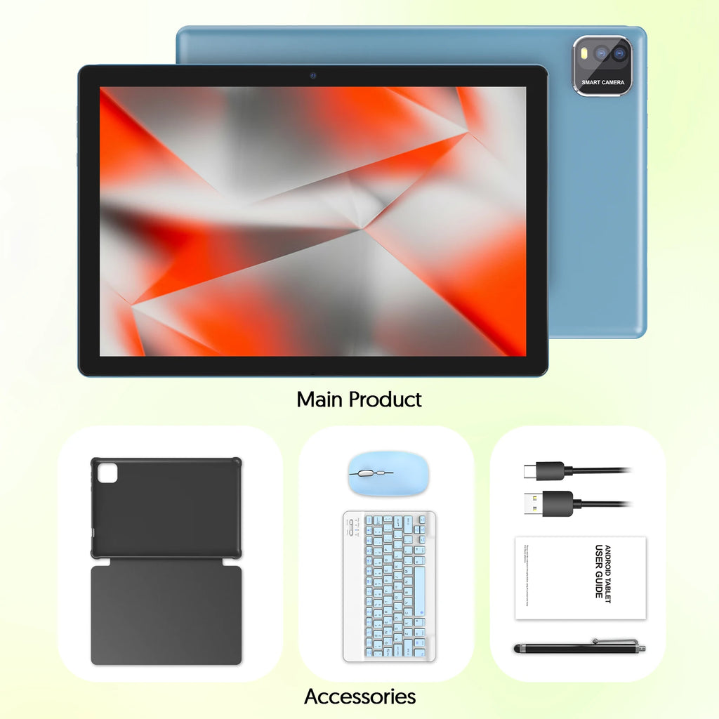BAKEN 10-inch Android 15 tablet