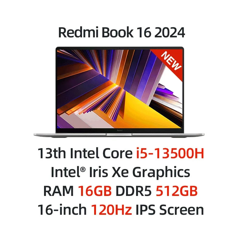 Xiaomi 16" Inch  Ultrabook Notebook Computer PC
