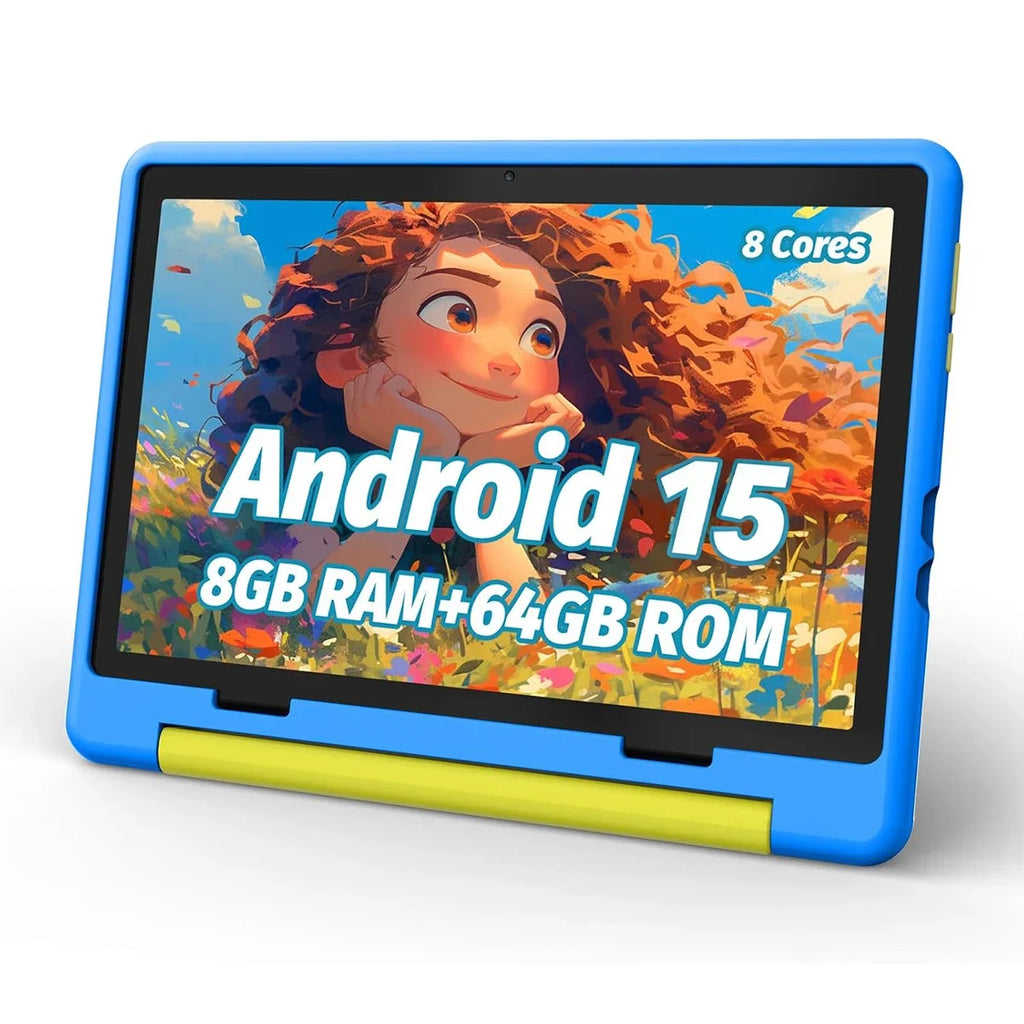 Kid Tablet Android 15 10 inch 8GB+64GB