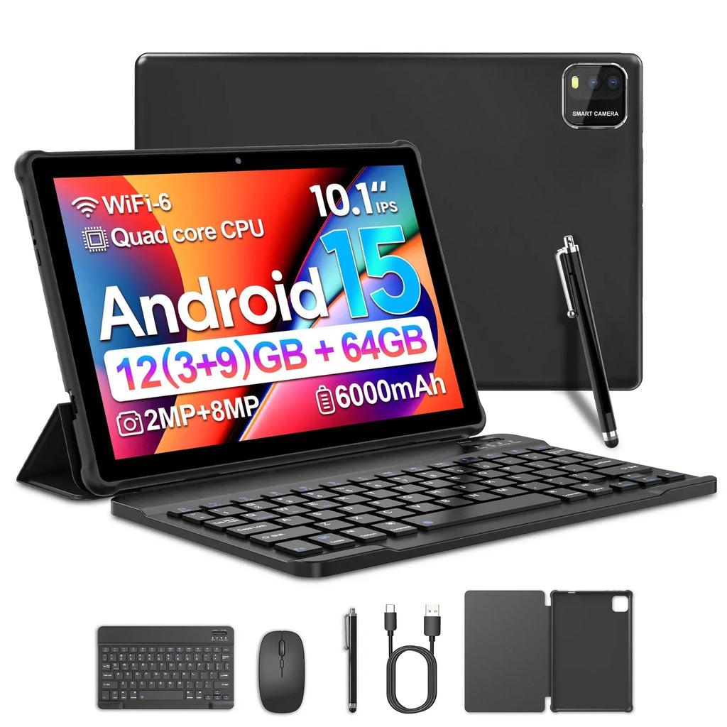 BAKEN 10-inch Android 15 tablet