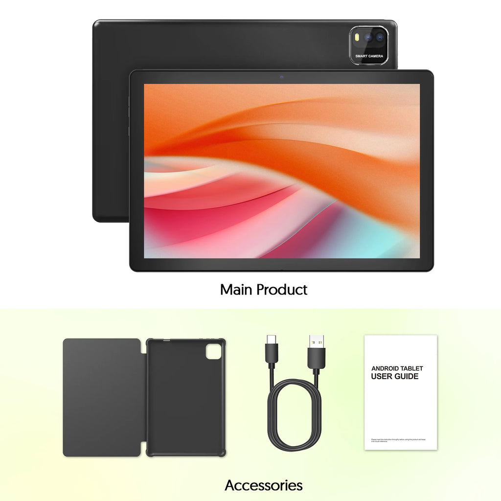 BAKEN 10-inch Android 15 tablet