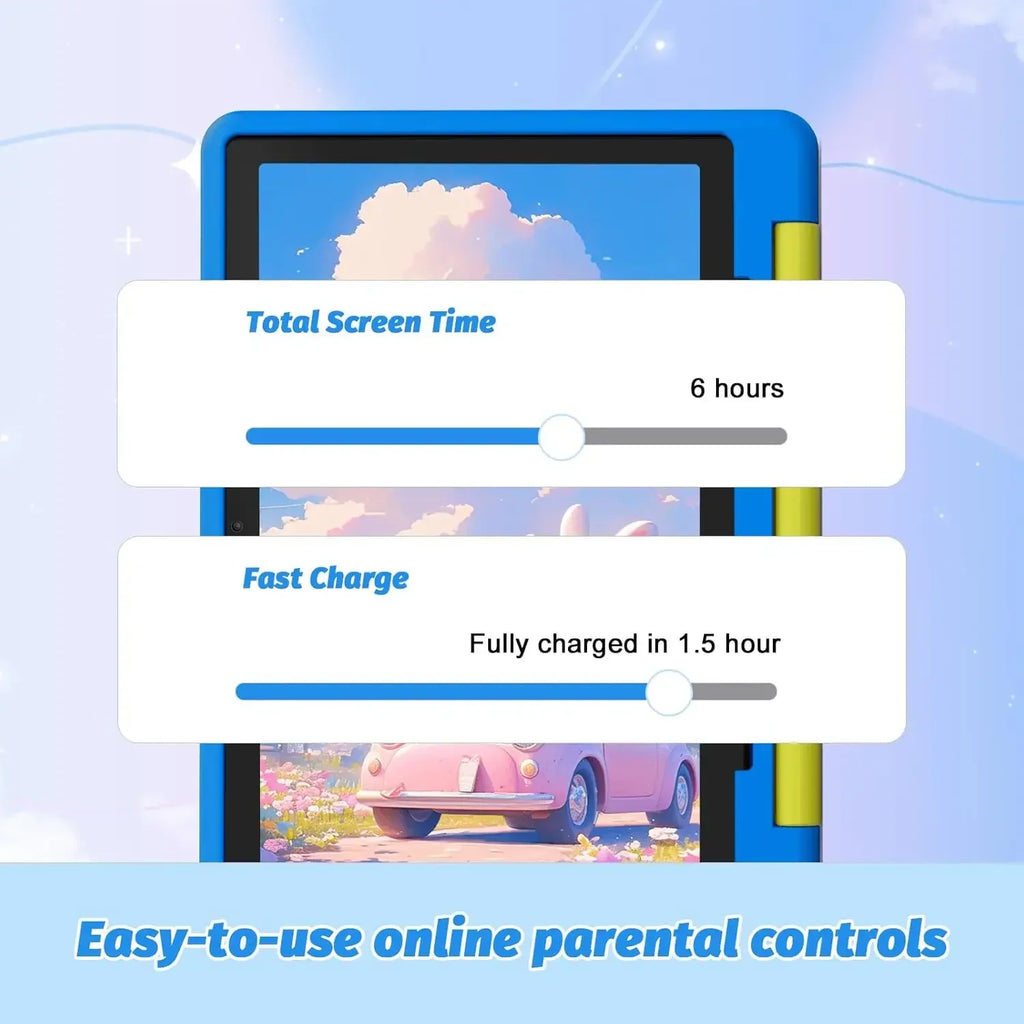 Kid Tablet Android 15 10 inch 8GB+64GB