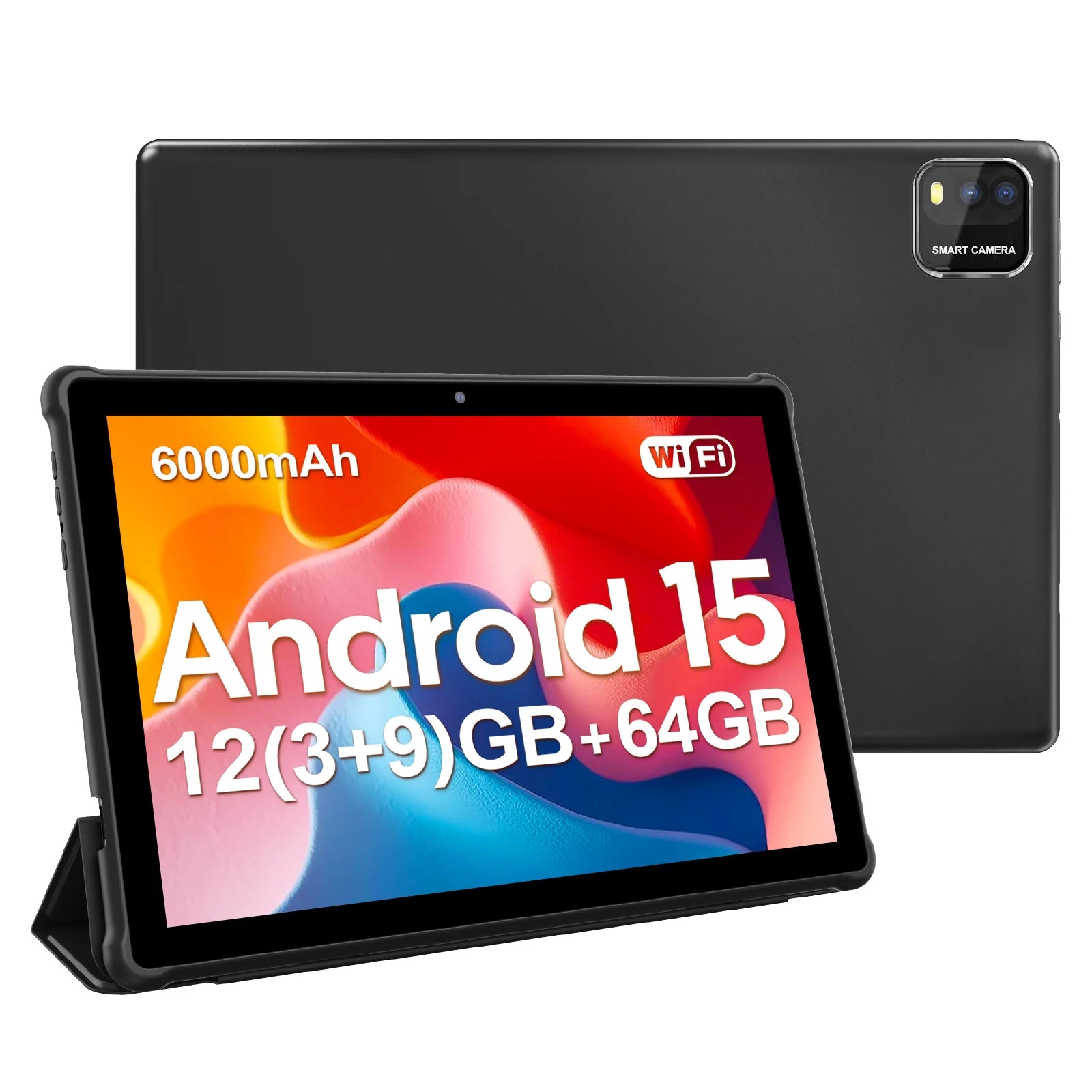 BAKEN 10-inch Android 15 tablet