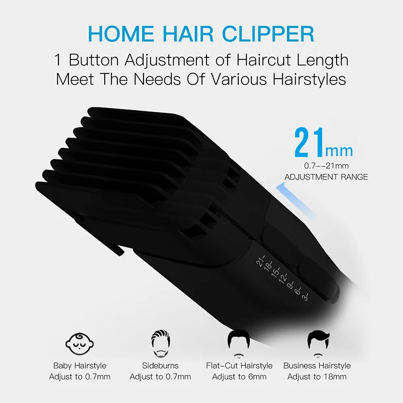Professional Cordless Electric Hair Clipper