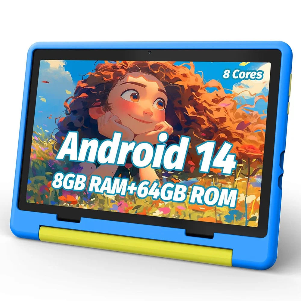 10" Children's Cartoon Learning Tablet Education Games