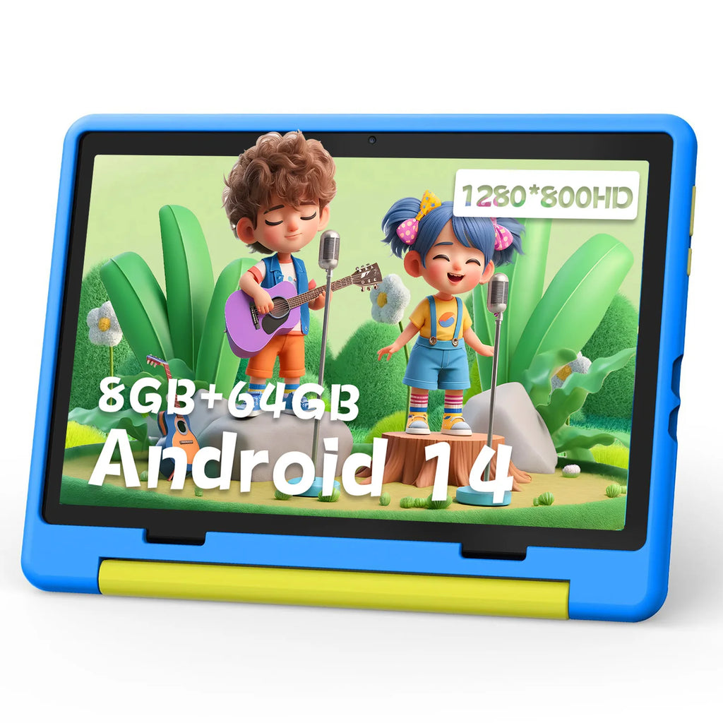 Kid Tablet Android 15 10 inch 8GB+64GB