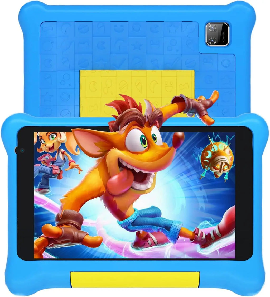 Children Android 7 Inch Tablet  13 5GB RAM 32GB ROM 128GB Expandable Quad Core Wi-Fi Bluetooth