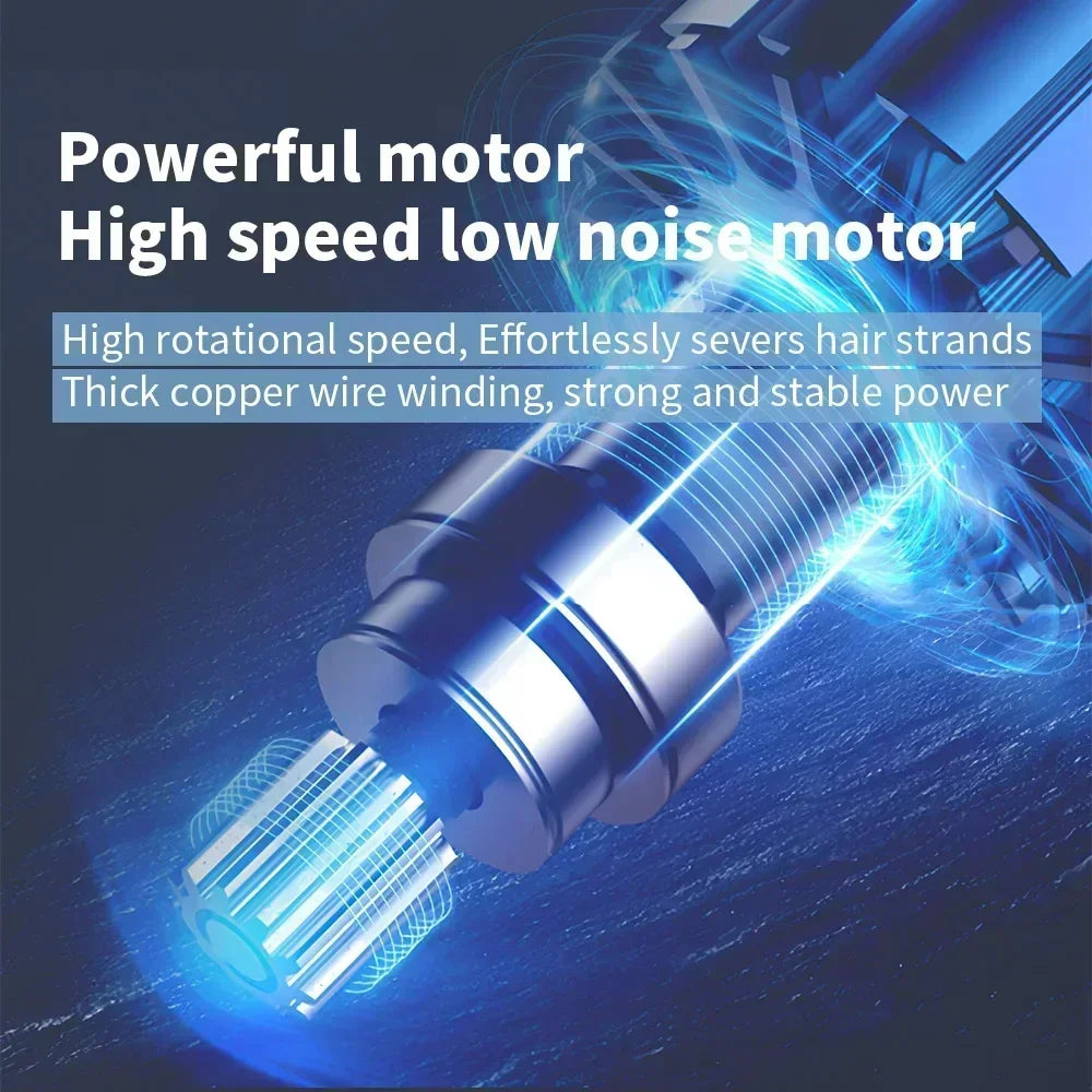 Professional Rechargeable Cordless Men Hair Clipper / Trimmer