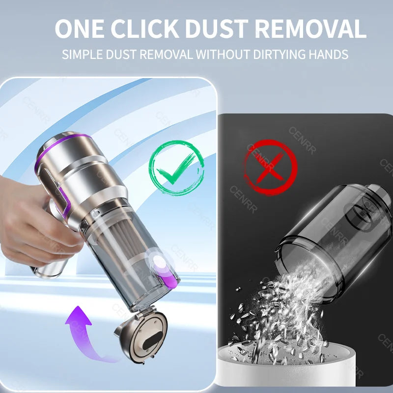 Cordless Powerful Car Vacuum Cleaner