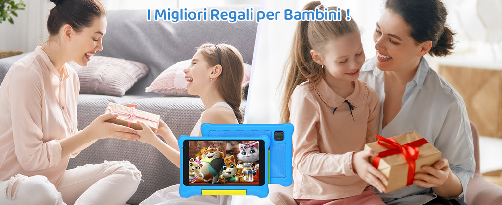 Children Android 7 Inch Tablet  13 5GB RAM 32GB ROM 128GB Expandable Quad Core Wi-Fi Bluetooth