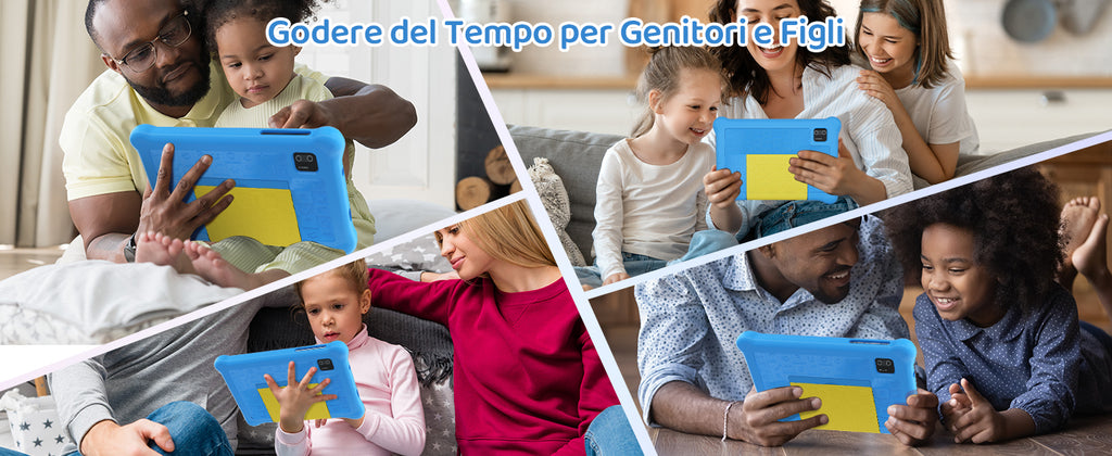 Children Android 7 Inch Tablet  13 5GB RAM 32GB ROM 128GB Expandable Quad Core Wi-Fi Bluetooth